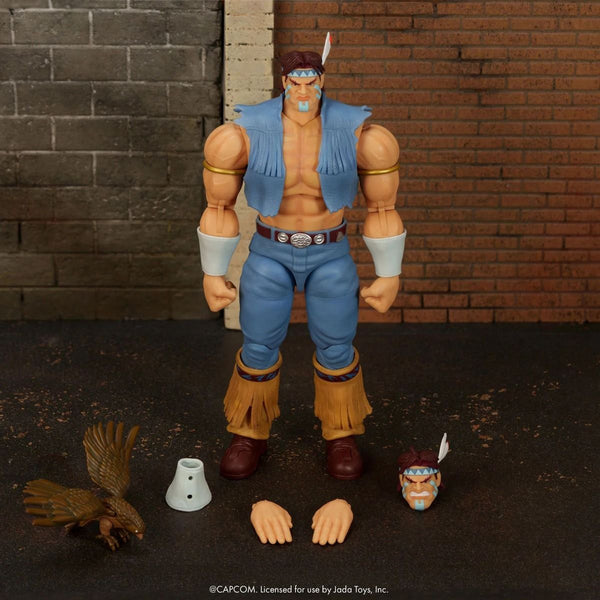Ultra Street Fighter II: The Final Challengers T. Hawk Deluxe 1:12 Scale Action Figure | Jada Toys