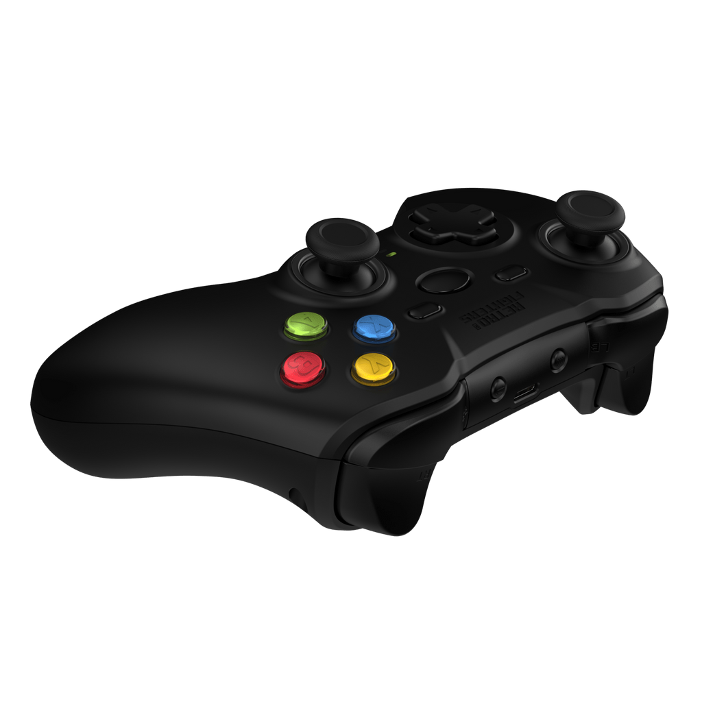 Xbox Hunting Controller Hunter 360 wireless controller for Xbox 360 & PC - Black | Retro Fighters