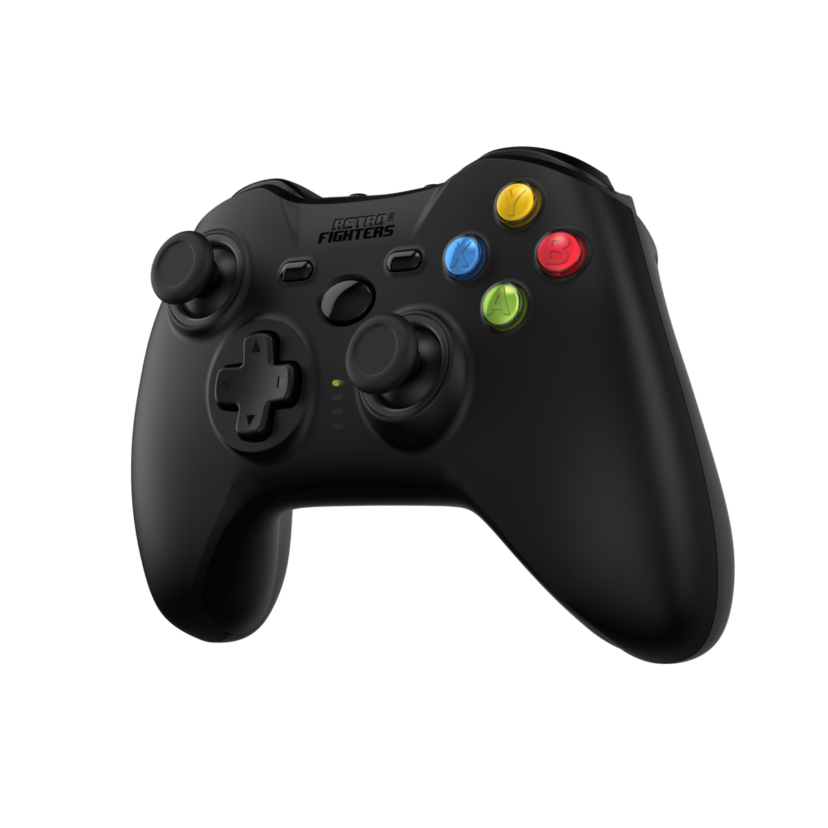 Hunter 360 wireless controller for Xbox 360 & PC - Black | Retro Fighters