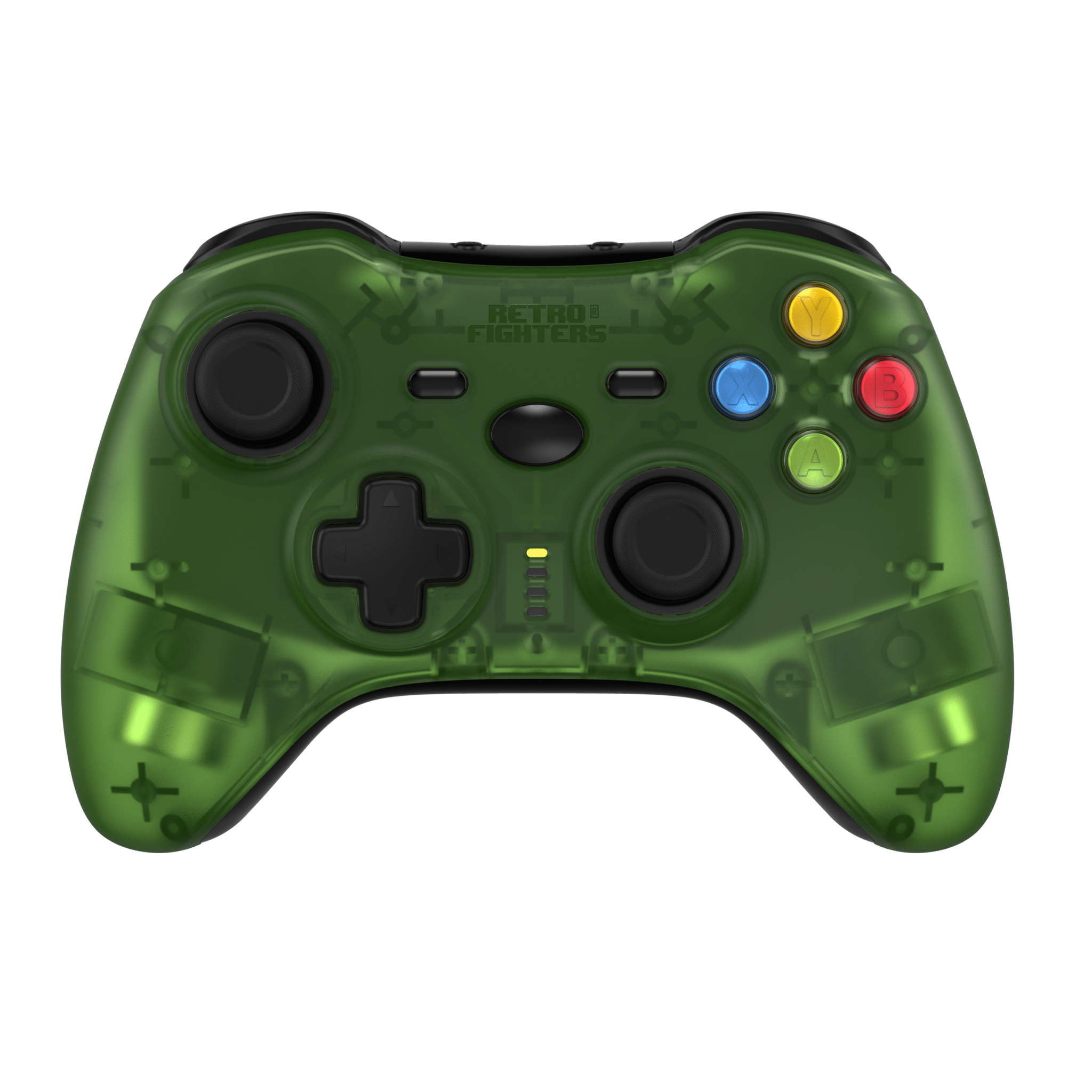 Hunter 360 wireless controller for Xbox 360 & PC - Clear Green [PRE - ORDER] | Retro Fighters - 9