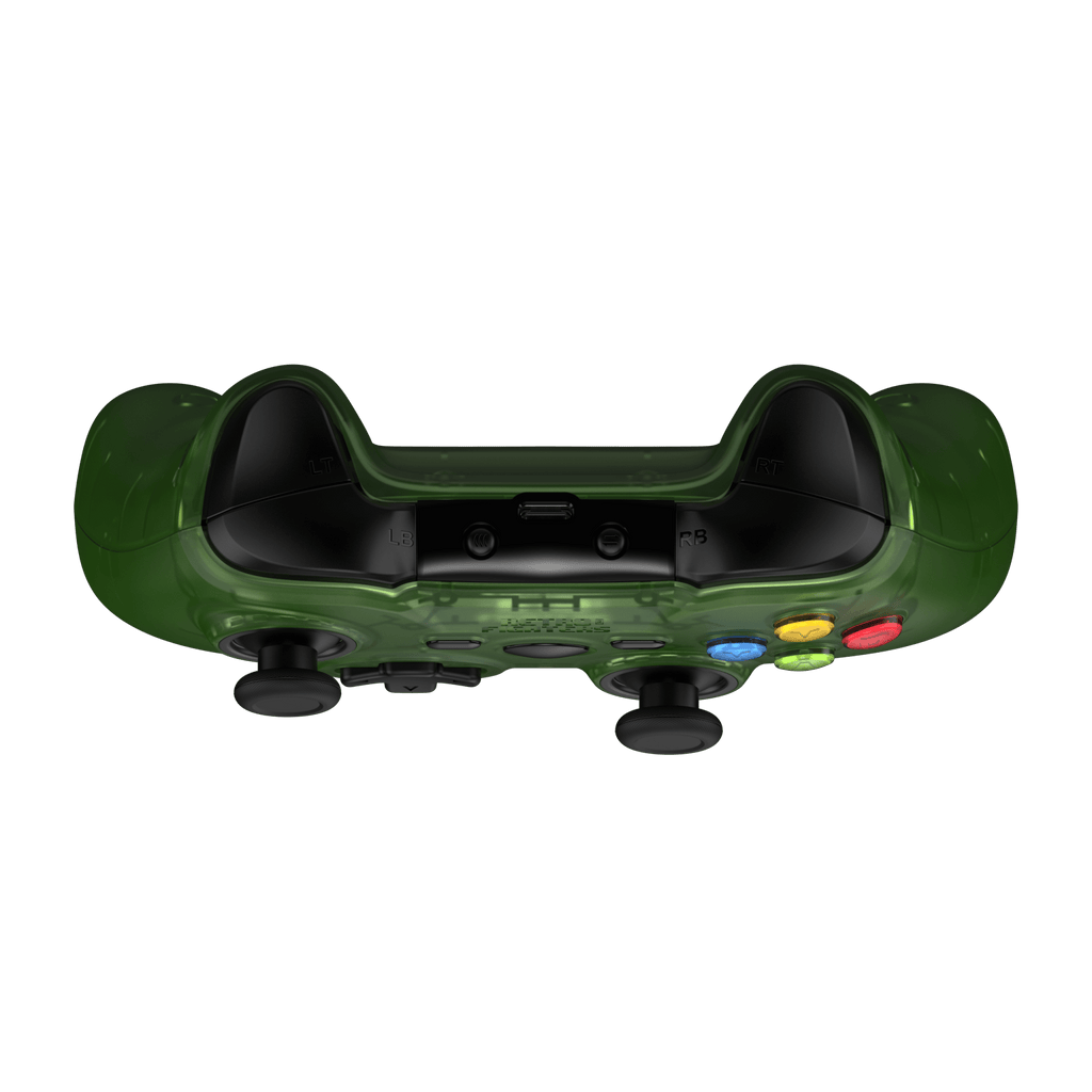 Xbox Hunting Controller Hunter 360 wireless controller for Xbox 360 & PC - Clear Green | Retro ...
