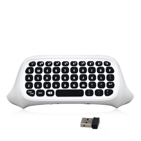 Game Pad Keyboard For Xbox One Slim Microsoft controller - white | ZedLabz