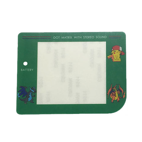 Replacement Plastic Screen Lens For Nintendo Game Boy Original DMG-01 - Green - Pokemon | ZedLabz