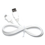 Charger cable for Kindle, Kindle Touch, Kindle Fire & Keyboard sync cable lead replacement - White REFURB | ZedLabz