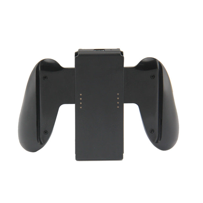 Charging controller grip for Nintendo Switch Joy-Con handle holder - black REFURB | ZedLabz