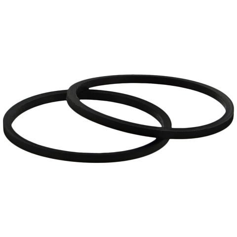 ZedLabz replacement rubber drive belt for Original Microsoft Xbox DVD disc tray  - 2 pack black