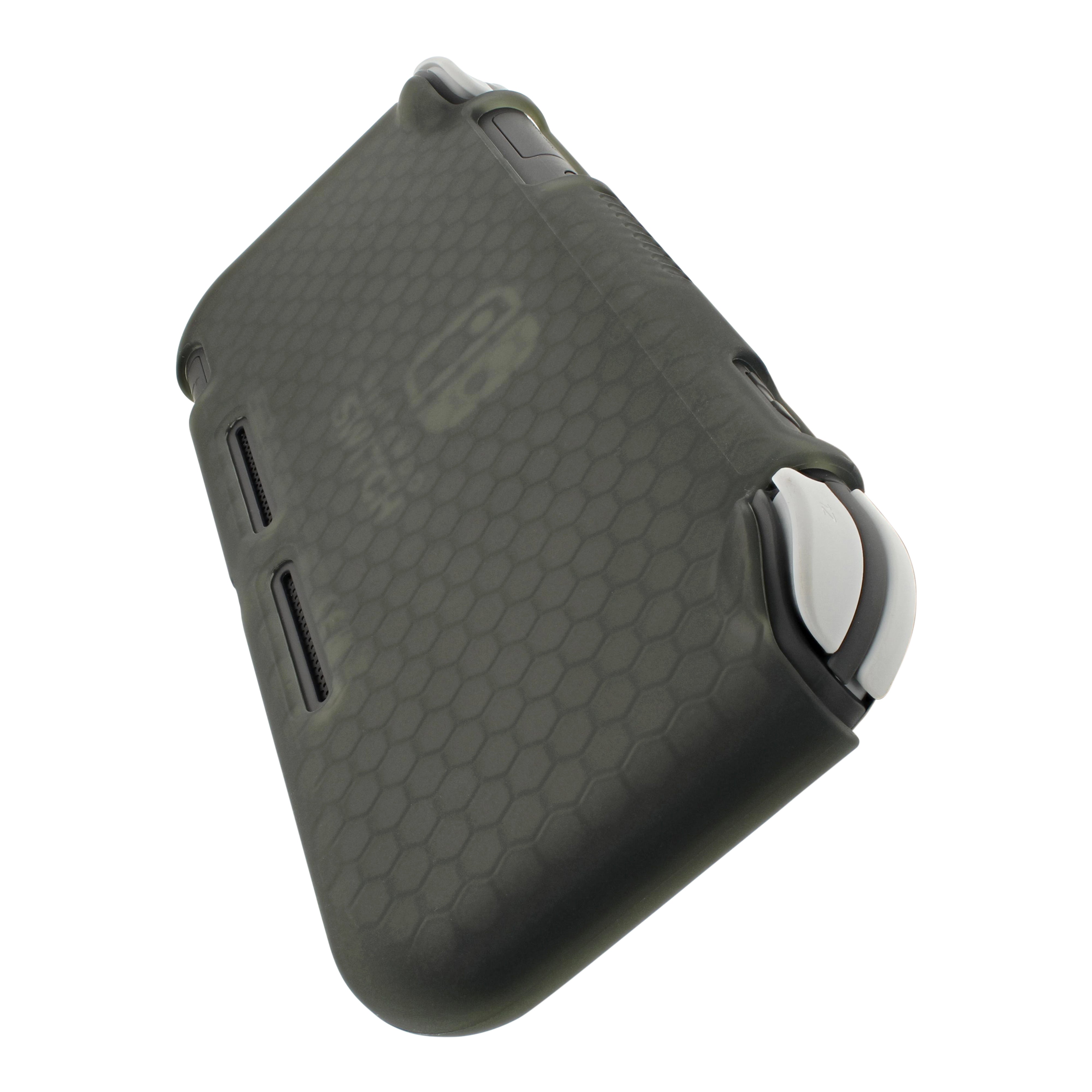 Flexi gel protective case for Nintendo Switch Lite (2019 model) premium soft TPU shock absorbing bumper protector cover – Grey | ZedLabz