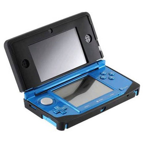ZedLabz Protective Silicone Rubber Gel Cover Case Skin for Nintendo 3DS - Black