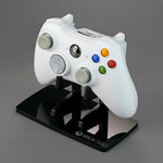 Display stand for Microsoft Xbox 360 controller - Frosted Clear | Rose Colored Gaming