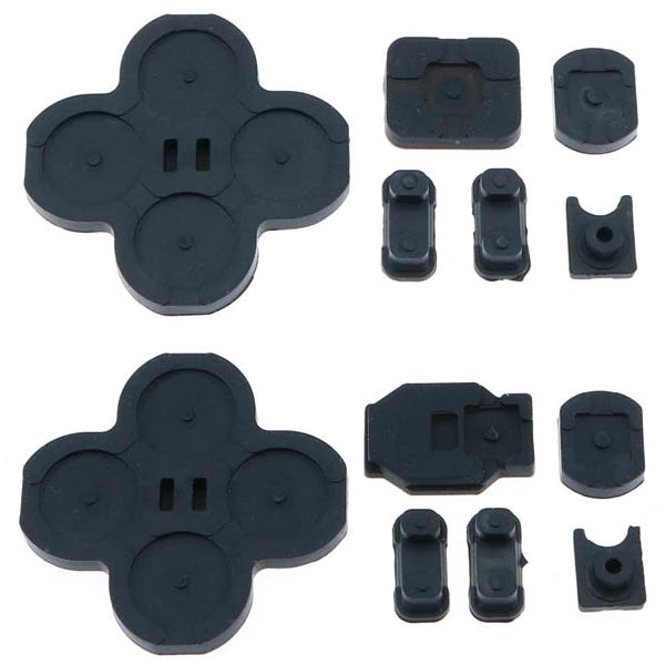 Conductive Silicone Button Membrane Set For Nintendo Switch Joy-Cons - Black | ZedLabz
