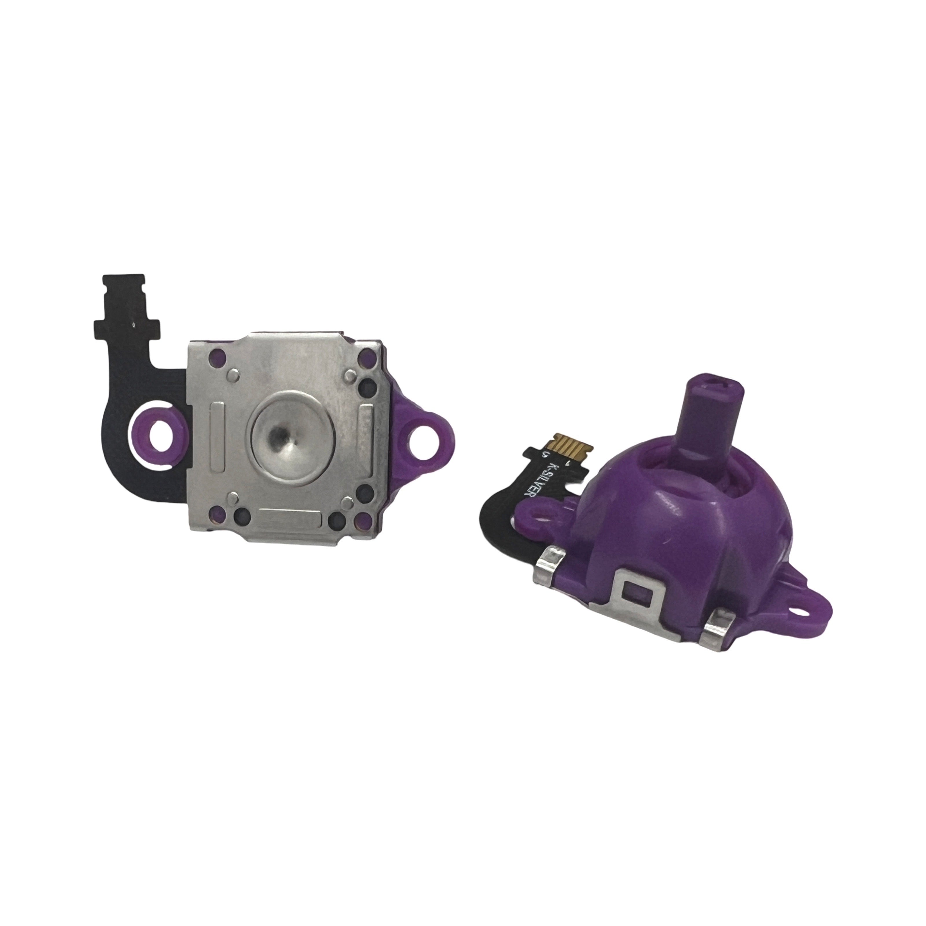 Capacitive analog joystick module replacement for PlayStation Portal & PS VR2 Sense - 2 pack purple | K-Silver