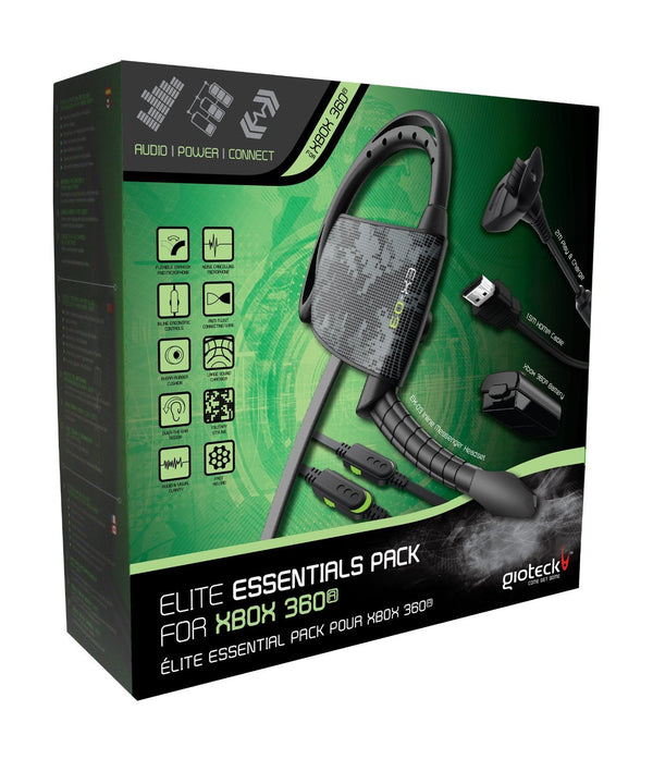 INCOMPLETE Headset for Xbox 360 Microsoft with HDMI cable play & charge - REFURB | Gioteck