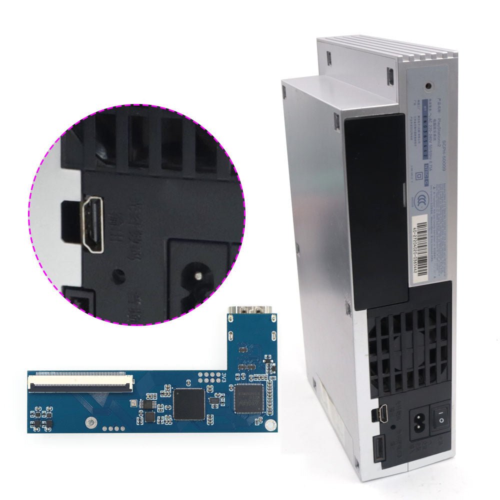 Internal HDMI mod kit for PS2 Fat 1080p digital | Hispeedido - 4