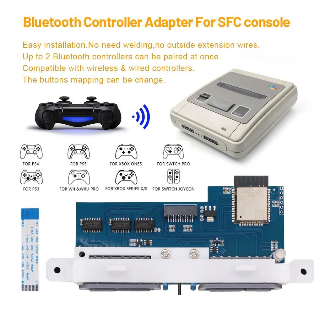 Internal wireless controller adapter for Super Famicom & SNES (EU/JP) | Hispeedido iBlueControlMod - 2