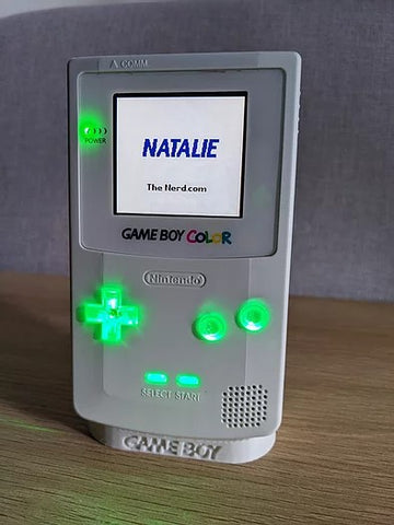 LED board for Nintendo Game Boy Color console - Green | Natalie the Nerd