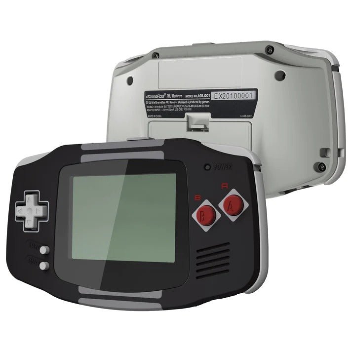 IPS ready shell for Nintendo Game Boy Advance custom modified replacement housing kit supports IPS & Original screens - NES Style GBA AGB | eXtremeRate - 1