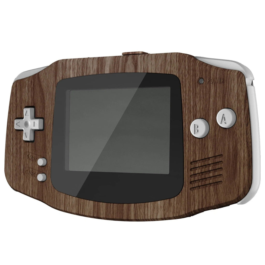 Gba Shell IPS ready shell for Game Boy Advance housing kit Wood Grain GBA AGB ...
