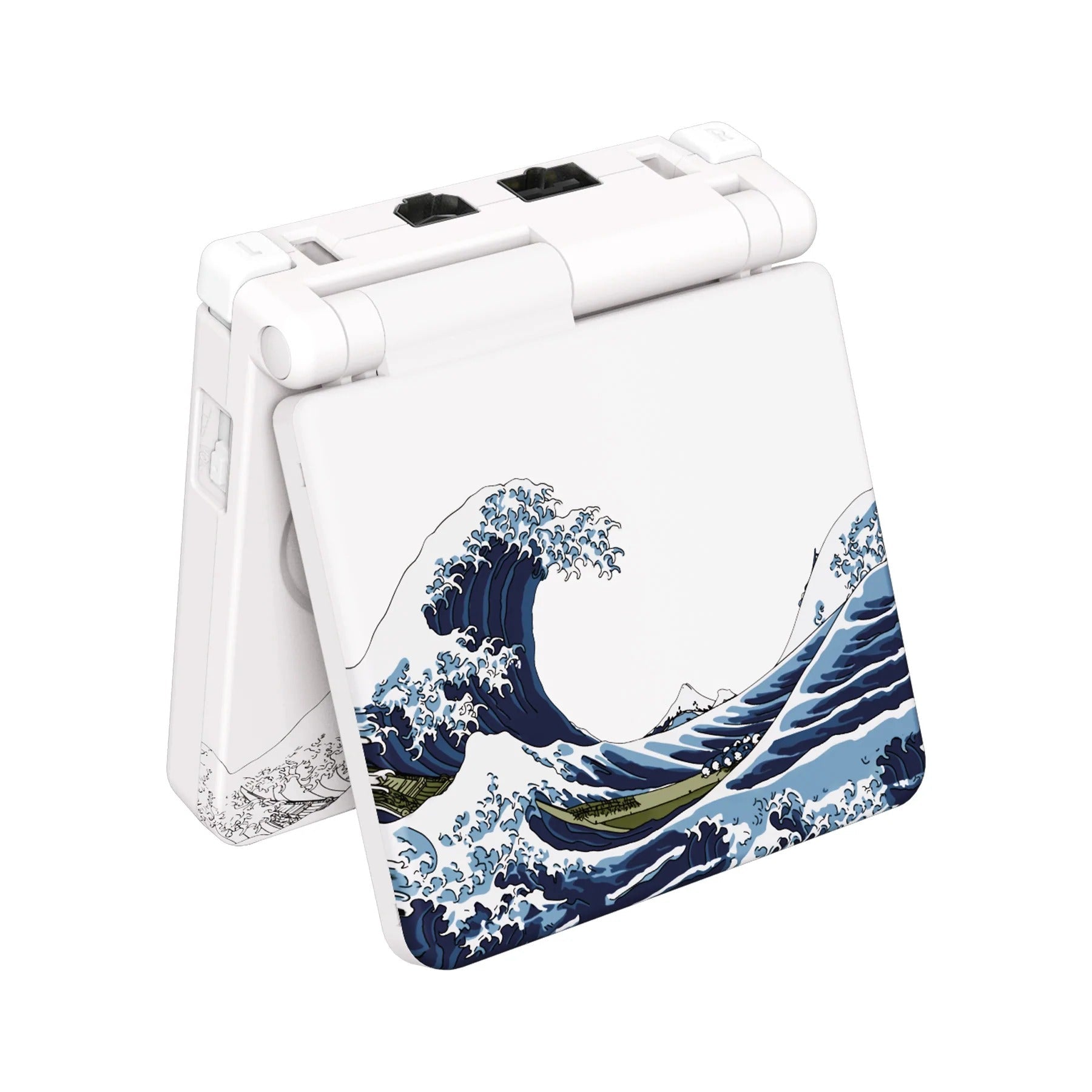 IPS ready shell for Nintendo Game Boy Advance SP custom modified replacement housing supports IPS & Original screens - Great Wave AGS GBA SP | eXtremeRate - 2