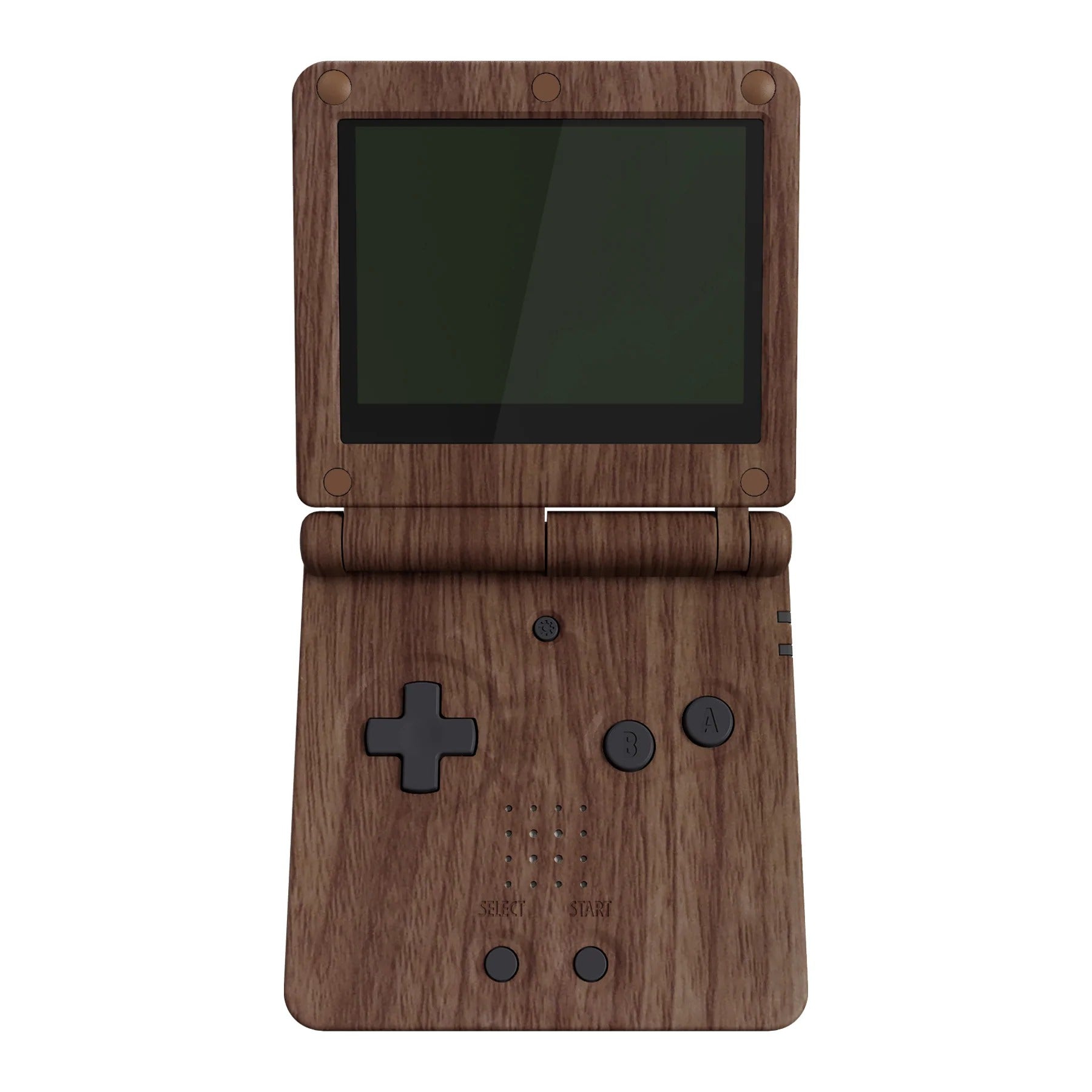 IPS ready shell for Nintendo Game Boy Advance SP custom modified replacement housing supports IPS & Original screens - Wood Grain AGS GBA SP | eXtremeRate - 4