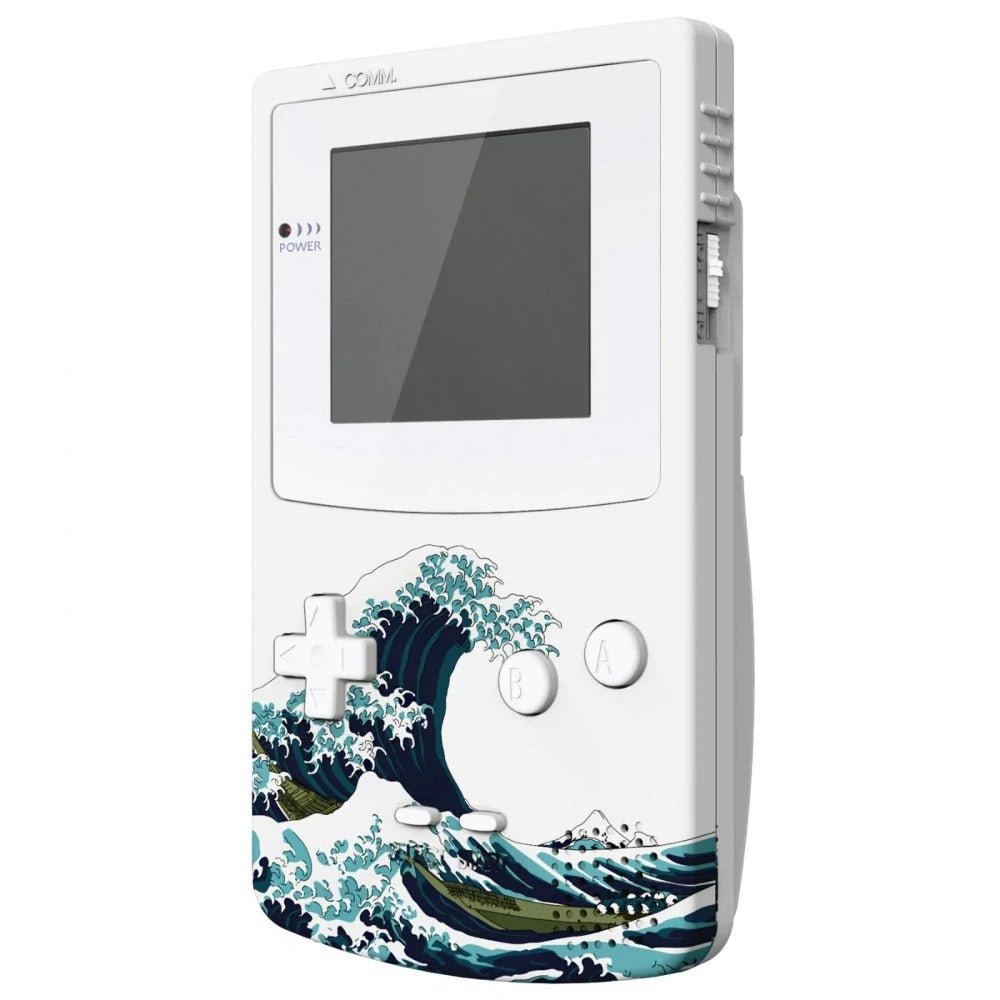 IPS ready shell for Nintendo Game Boy Color custom modified replacement housing kit supports IPS, OSD IPS & Original screens - Great wave GBC CGB | eXtremeRate - 5