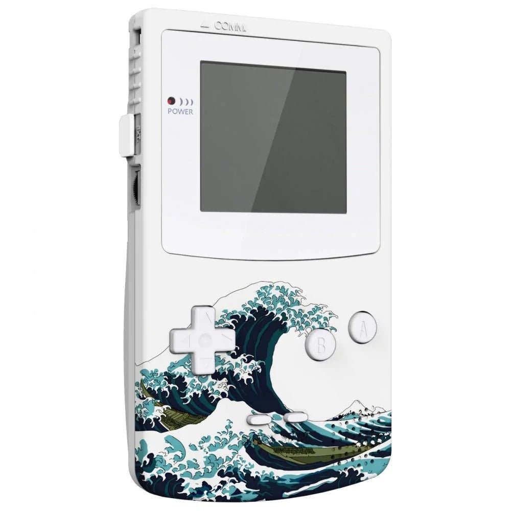 IPS ready shell for Nintendo Game Boy Color custom modified replacement housing kit supports IPS, OSD IPS & Original screens - Great wave GBC CGB | eXtremeRate - 4