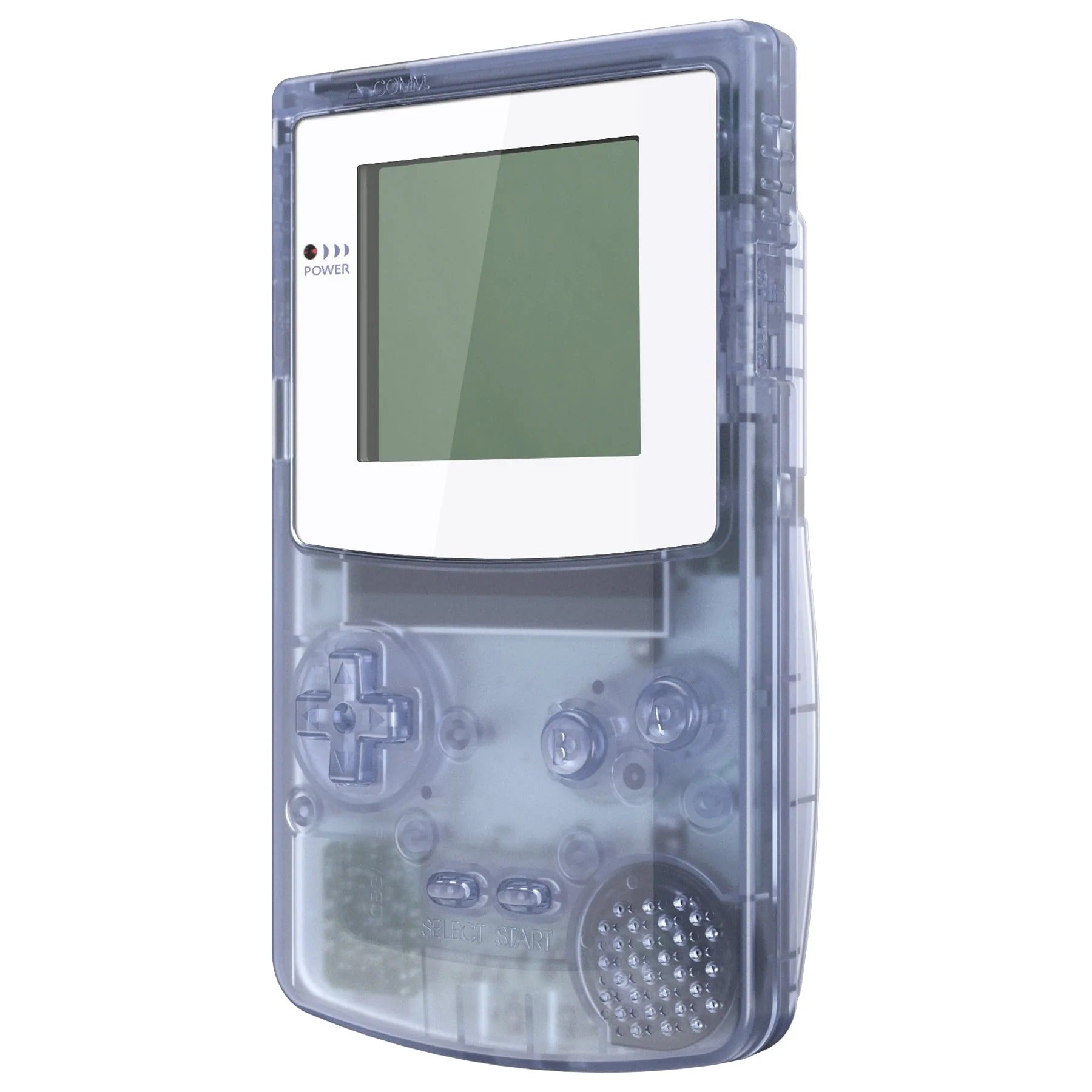 IPS ready shell for Nintendo Game Boy Color custom modified replacement housing kit supports IPS, OSD IPS & Original screens - Semi transparent | eXtremeRate - 8