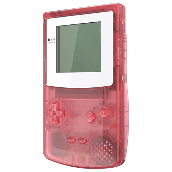 IPS ready shell for Nintendo Game Boy Color custom modified replacement housing kit supports IPS, OSD IPS & Original screens - Semi transparent | eXtremeRate