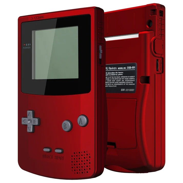 IPS ready shell for Nintendo Game Boy Color custom modified replacement housing kit supports IPS, OSD IPS & Original screens - Soft touch | eXtremeRate - 8