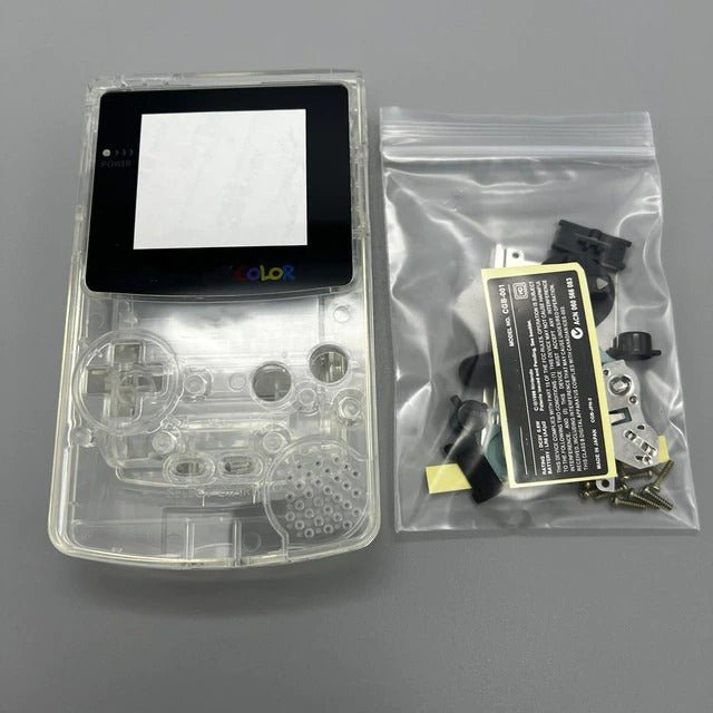 Gameboy Color Backing Shell IPS ready shell for Game Boy Color - Glossy mirror polished - no cut ...