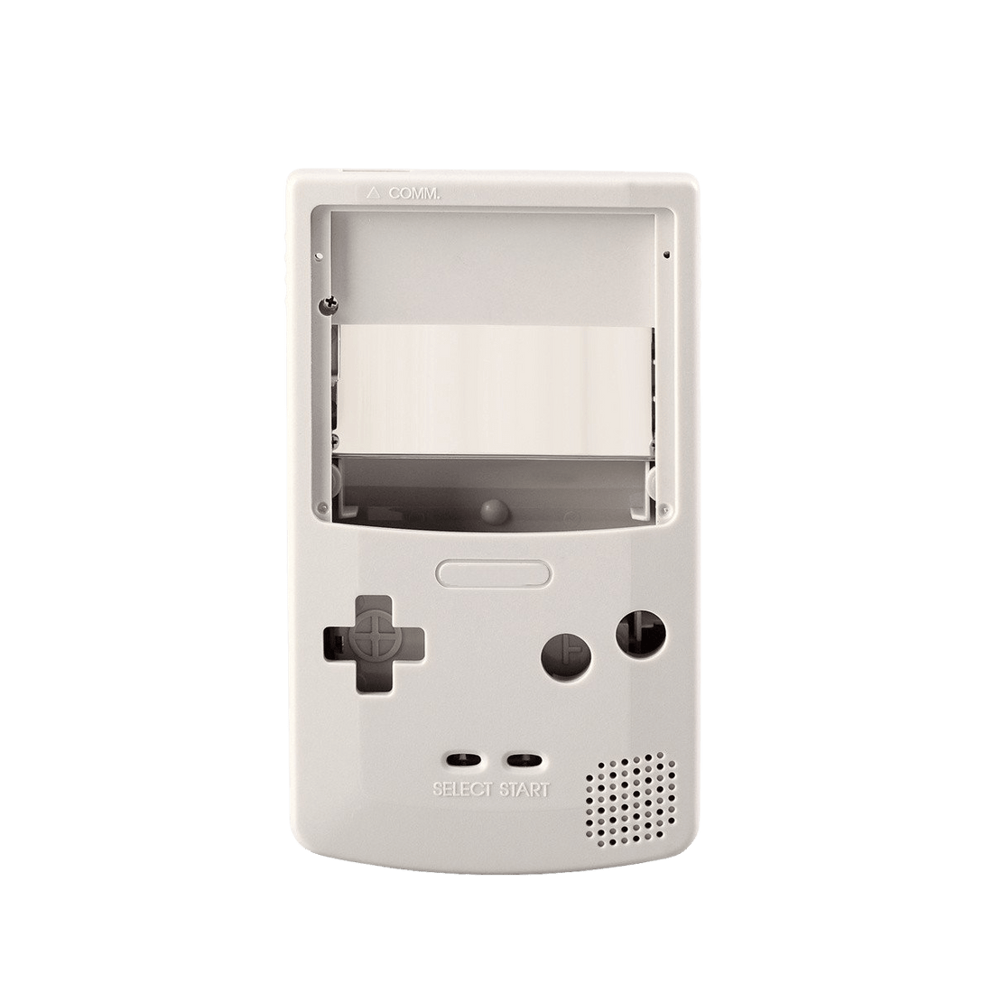 IPS ready shell for Game Boy Color Q5 V2 modified no cut housing - Grey ...
