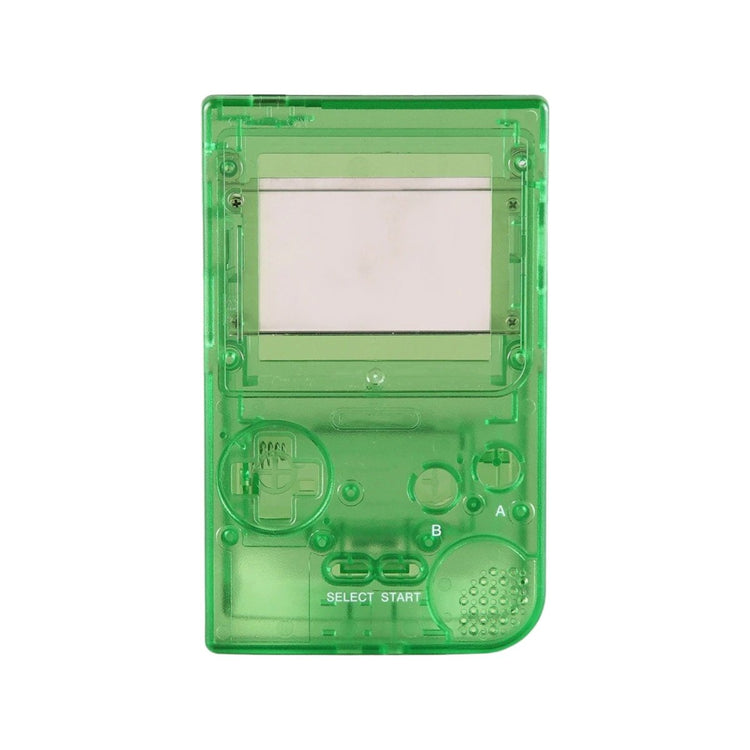 Fire Shell Game Boy Micro IPS shell for Game Boy Pocket handheld - Clear green | Funnyplaying