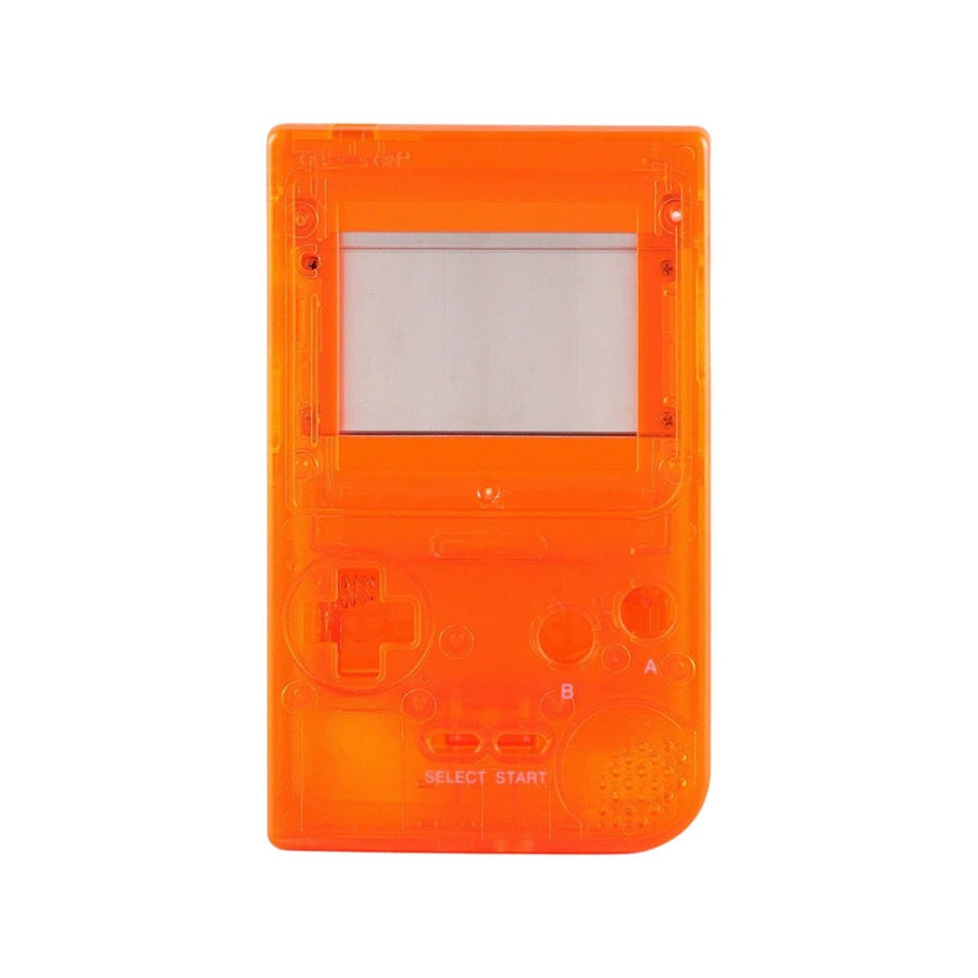 IPS shell for Game Boy Pocket handheld - Clear orange | Funnyplaying