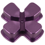 Aluminium Metal D-Pad For Sony PS4 Controllers - Purple | ZedLabz