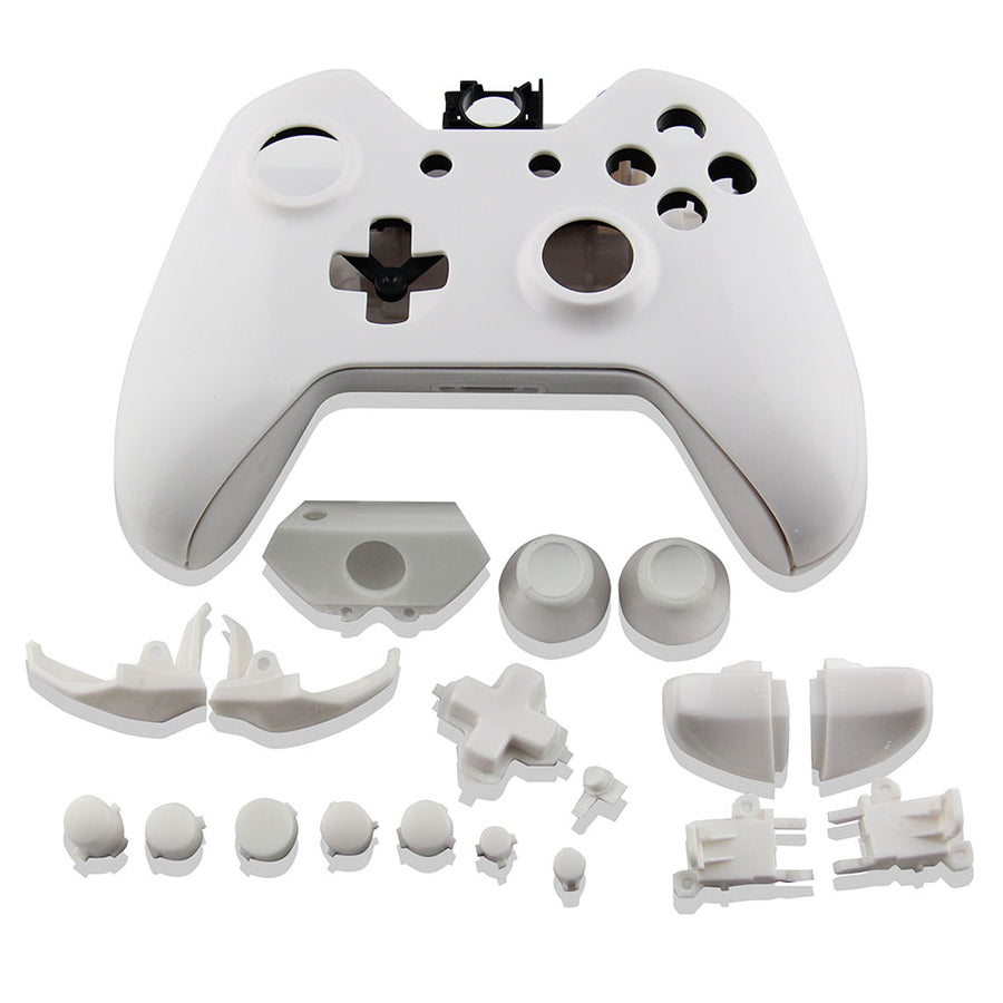 Housing for Microsoft Xbox One controller 1st gen 1537 full set replacement - White REFURB | ZedLabz