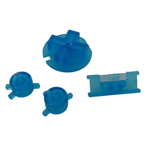 Replacement Button Set For Nintendo Game Boy Color - Clear Blue | ZedLabz