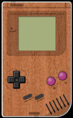 Real wood veneer kit for Nintendo Game Boy DMG-01 Original handheld console self adhesive | Rose Colored Gaming