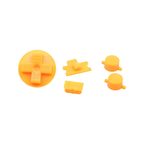 Button Set For Original Game Boy DMG 01 - Neon Orange | Retro Modding