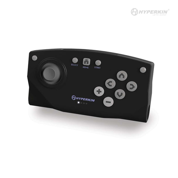 Wireless Bluetooth controller for RetroN 5 retro video game console - Black | Hyperkin