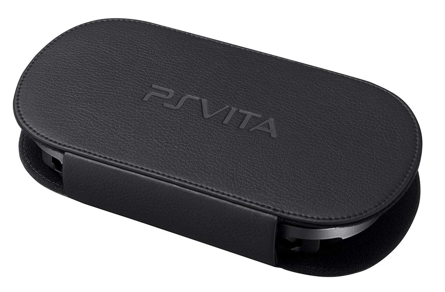 Official carry case for Sony PS Vita 1000 with integrated stand faux leather