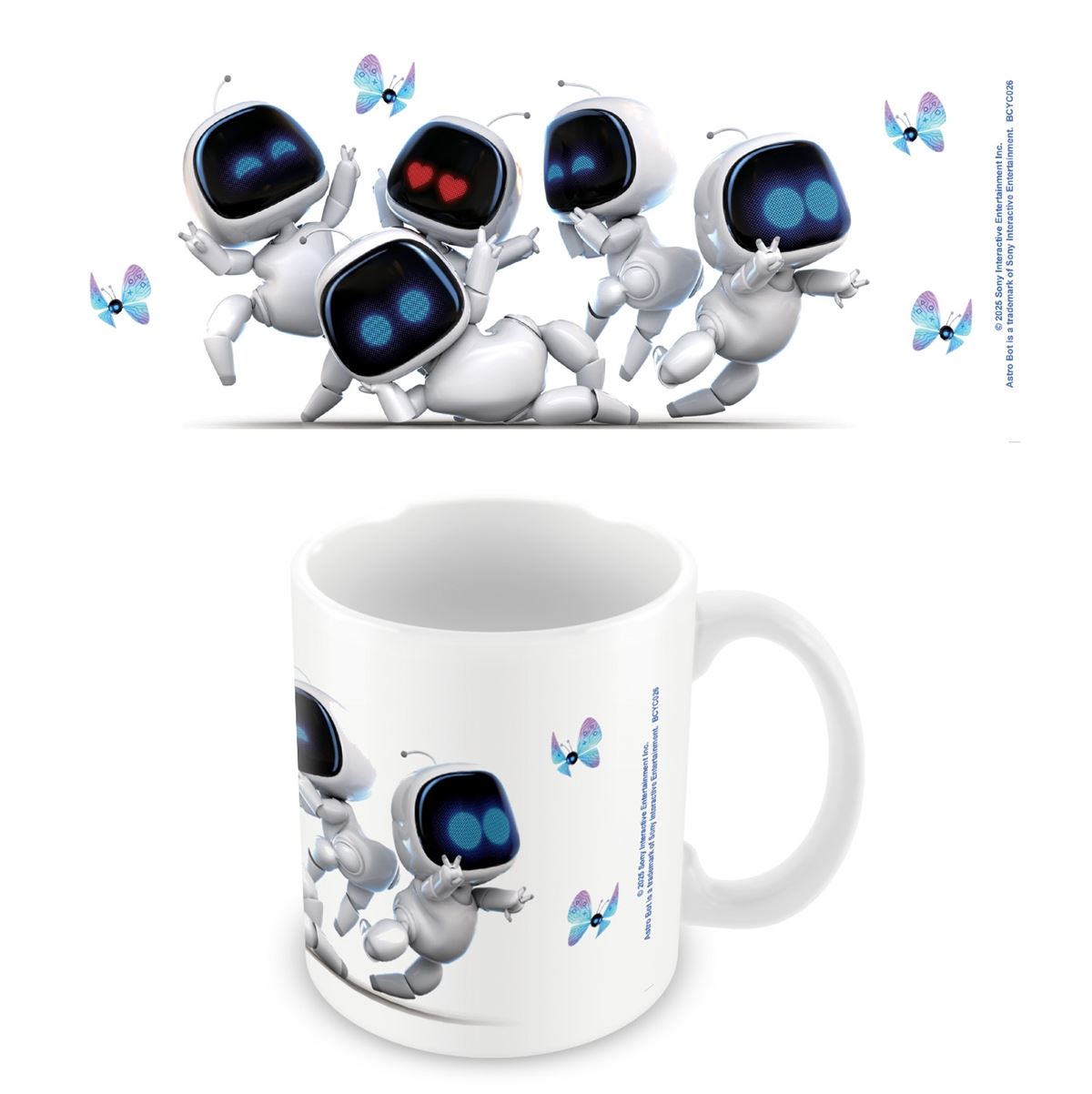 PlayStation Astro Bot the bots official mug 11oz/315ml white ceramic | Pyramid