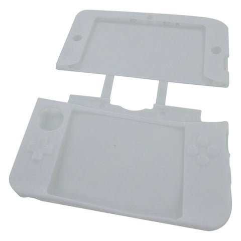 Protective case for 3DS XL Nintendo console cover silicone bumper - white | ZedLabz
