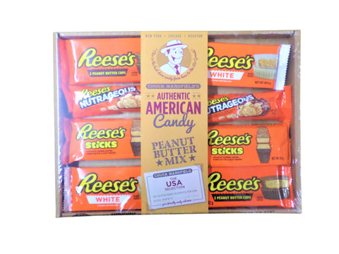 Chuck Mansfield's Authentic American Candy - Reese's Peanut Butter Large Gift hamper