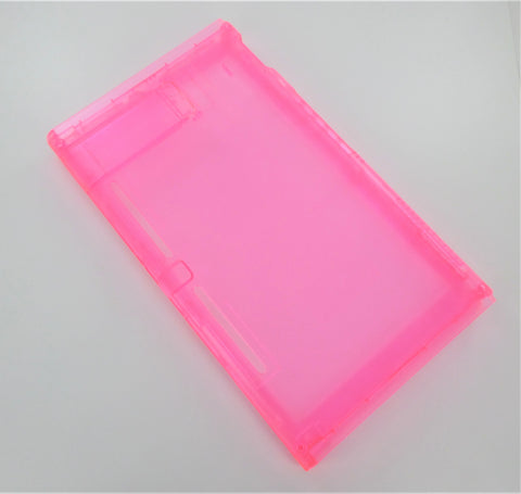 Replacement complete housing repair shell case kit for Nintendo Switch console -  Transparent clear pink | ZedLabz