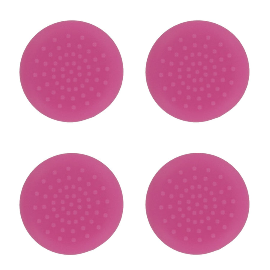 TPU analogue thumb grip stick concave covers caps for Xbox 360 - 4 pack pink | ZedLabz