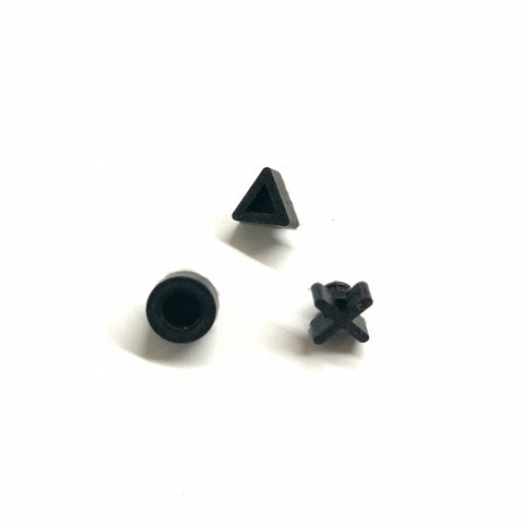Replacement rubber feet for Sony PS4 Slim console PlayStation 4 - black