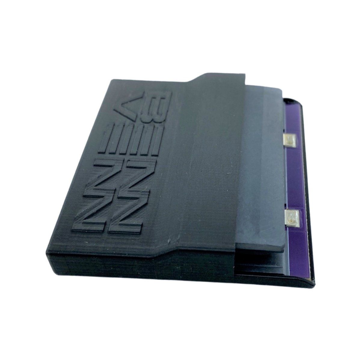 Joey Junior JR V2++ plug & play writer & flasher for Gameboy, Color, Advance Cart - USB C game cartridge backup adapter GB GBA GBC with 3D printed enclosure - purple | Benn Venn - 3