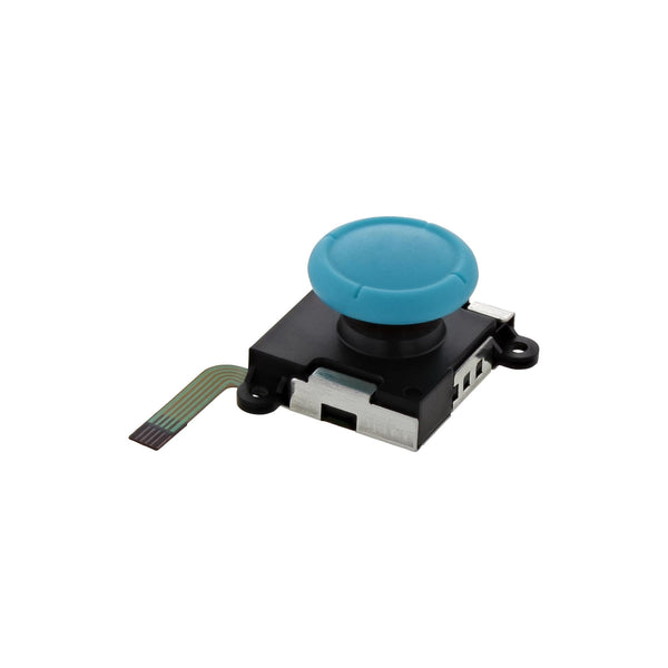 Joystick thumbstick for Nintendo Switch Joy-Con rocker 3D Analog button replacement repair kit - Neon Blue | ZedLabz