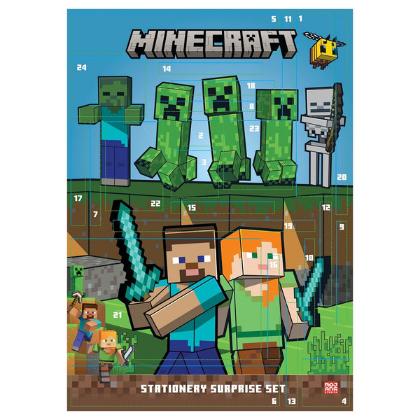 Minecraft official 2027 stationery advent calendar | Pyramid