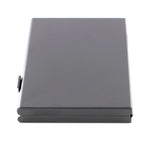ZedLabz 6 in 1 aluminium metal game card holder travel case storage wallet for Sony PS Vita - black