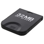 ZedLabz 32MB memory card for Nintendo GameCube GC & Wii 507 block - black